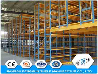 warehouse storage mezzanine rack