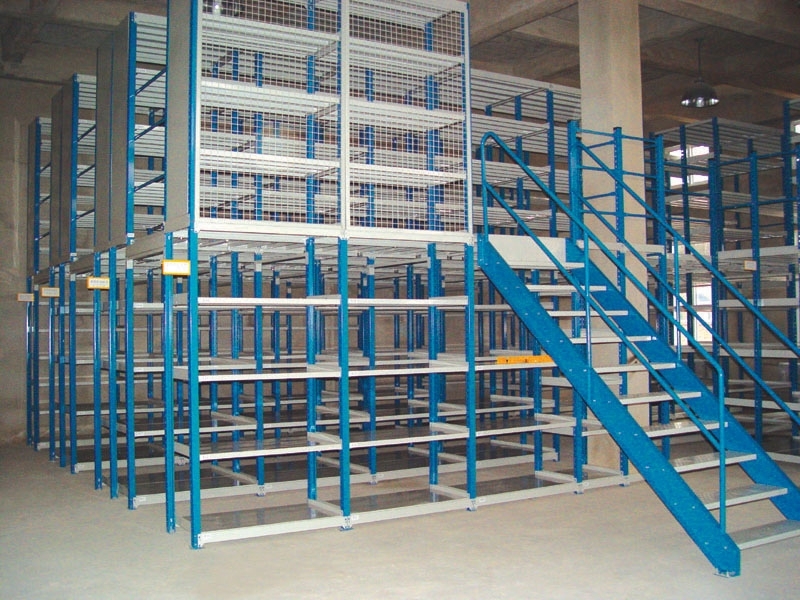 mezzanine storage rack