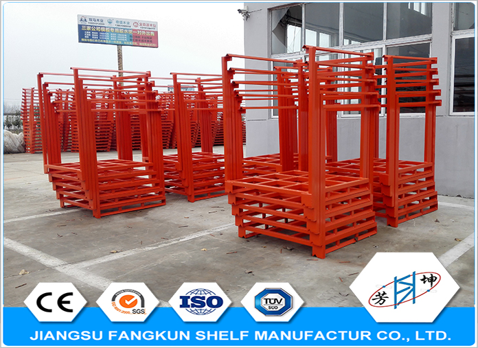 durable warehouse stacking rack
